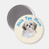 Aimant Shih Tzu Mom (Recto/Verso)