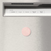 Aimant Shimmer rose vif - Ajouter du texte, Monogramme co (In Situ (Lave-vaisselle))