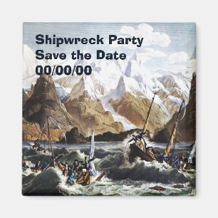 Aimant Shipwreck of The Astrolabe's Yawl Save-the-Date