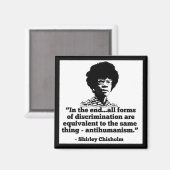 Aimant Shirley Chisholm (Recto/Verso)