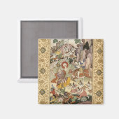 Aimant Shiva killing the Demon Andhaka, c.1585-90 (Recto/Verso)