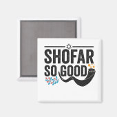 Aimant Shofar So good Funny Jewish Hanoukka Holiday Cadea (Recto/Verso)
