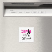 Aimant Shopping Est Mon Cardio Graphic Print (v1) (In Situ (Lave-vaisselle))