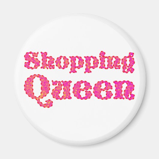 Aimant shopping queen (Devant)