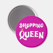 Aimant shopping queen (Recto/Verso)