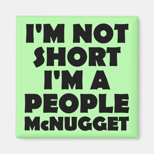Aimant Short People Nugget Funny Frigo Nugget (Devant)