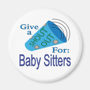 Aimant Shout Out pour Baby Sitters