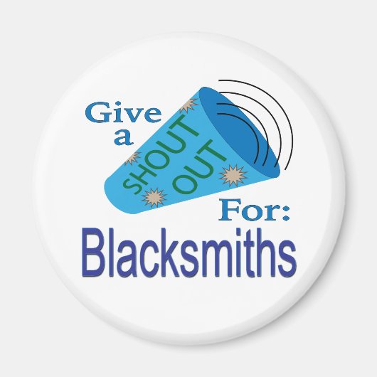 Aimant Shout Out pour Blacksmiths (Devant)