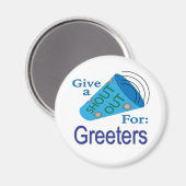 Aimant Shout Out pour Greeters (Recto/Verso)