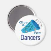 Aimant Shout Out pour les danseurs (Recto/Verso)