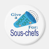 Aimant Shout Out pour les sous-chefs (Devant)