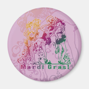 Aimant Showgirls de Mardi Gras