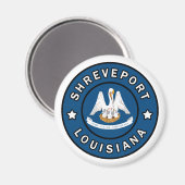 Aimant Shreveport Louisiane (Recto/Verso)