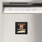 Aimant Shuffleboard Player Beer  (In Situ (Lave-vaisselle))