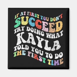 Aimant Si au début vous n'avez pas réussi essayez de fair