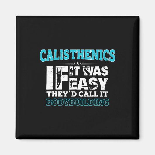 Aimant Si c'était facile, ils l'appelleraient Bodybuildin (Devant)