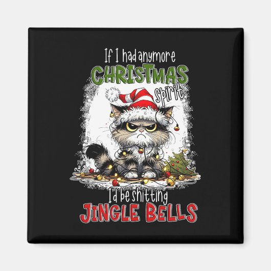 Aimant Si j'avais encore un esprit de Noël, je serais Tin (Devant)
