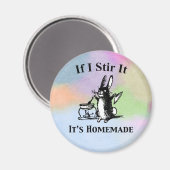 Aimant Si je le remue c'est fait maison (Recto/Verso)