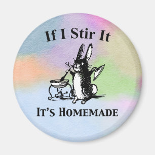 Aimant Si je le remue c'est fait maison