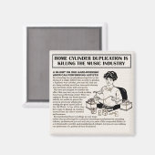 Aimant Si la RIAA existait en 1915 (Recto/Verso)