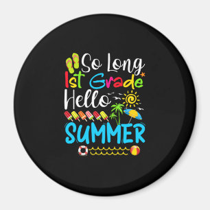Aimant Si Long 1E Année Bonjour Été Dernier Jour De L'Éco