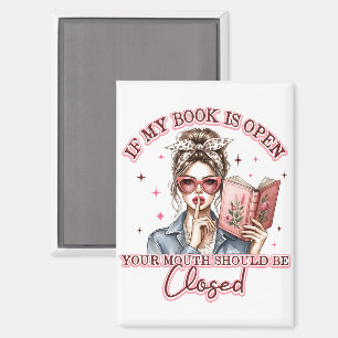 Aimant Si Mon Livre Est Ouvert...