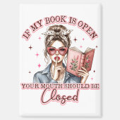 Aimant Si Mon Livre Est Ouvert... (Recto)