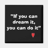 Aimant Si tu peux le rêver (Devant)