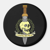 Aimant Si Vis Pacem, Para Bellum.. Skull (Devant)