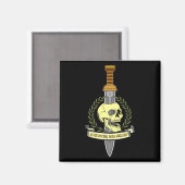 Aimant Si Vis Pacem, Para Bellum.. Skull (Recto/Verso)