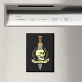 Aimant Si Vis Pacem, Para Bellum.. Skull (In Situ (Lave-vaisselle))