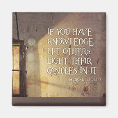 Aimant Si vous avez des connaissances (Devant)