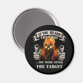 Aimant Si Vous Avez Entendu Le Blessé, Vous N'Avez Jamais (Recto/Verso)