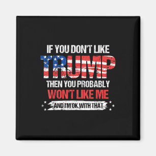 Aimant Si Vous N'Aimez Pas Trump, Vous N'Aimerez Probable
