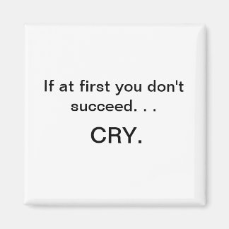 Aimant Si vous n'avez pas réussi l'aimant