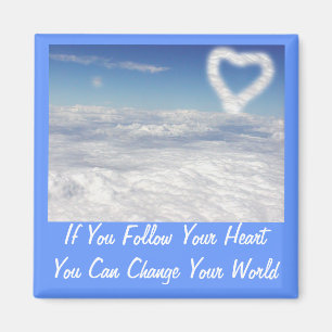 Aimant Si vous suivez votre coeur