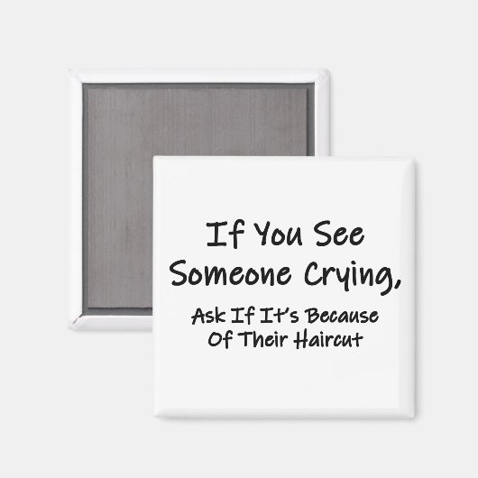 Aimant Si Vous Voyez Quelqu'Un Pleurer (Recto/Verso)
