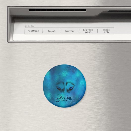 Aimant Sibérien Husky (In Situ (Lave-vaisselle))