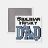 Aimant Sibérien Husky DAD (Recto/Verso)