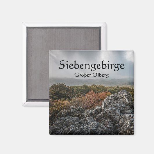Aimant Siebengebirge - Oelberg (Recto/Verso)