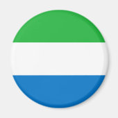 Aimant Sierra Leone Flag (Devant)