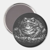 Aimant Sigil du Crapaud Hanté par BurnsInHell (Recto/Verso)