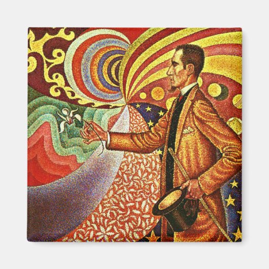 Aimant Signac : Portrait de Felix Feneon (Devant)