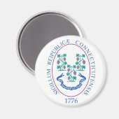 Aimant Signal Connecticut (Recto/Verso)