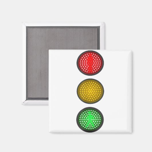 Aimant Signal de trafic Lumière Halloween Idée costume de (Recto/Verso)