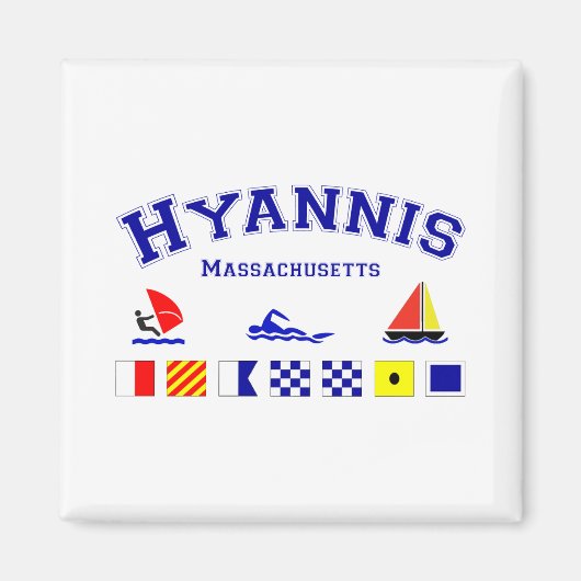 Aimant Signal Hyannis (Devant)