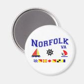 Aimant Signal Norfolk VA (Recto/Verso)