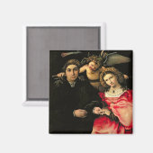 Aimant Signataire Marsilio Cassotti et sa femme, Faustina (Recto/Verso)