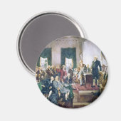 Aimant Signature de la Constitution par Howard C. Christy (Recto/Verso)