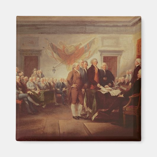 Aimant Signature de la Déclaration d'indépendance (Devant)